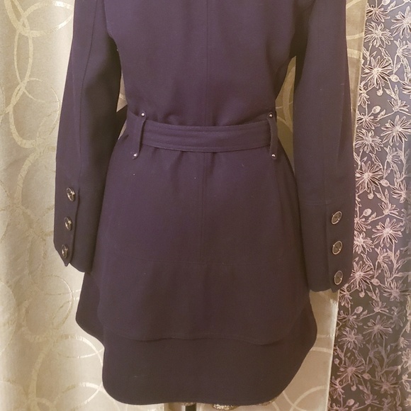 Miss Sixty Plum Coat size M - Picture 6 of 8